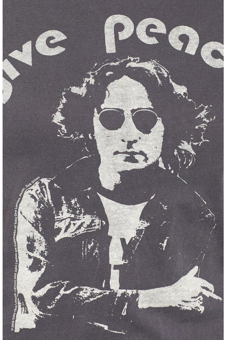 John Lennon Tee, Alternate, color, JET BLACK