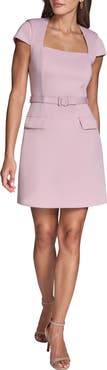 BCBG Belted Sheath Minidress