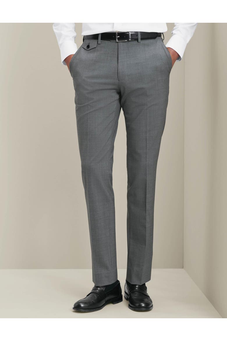 Slim Fit Performance Wool Pants, Main, color, Grey