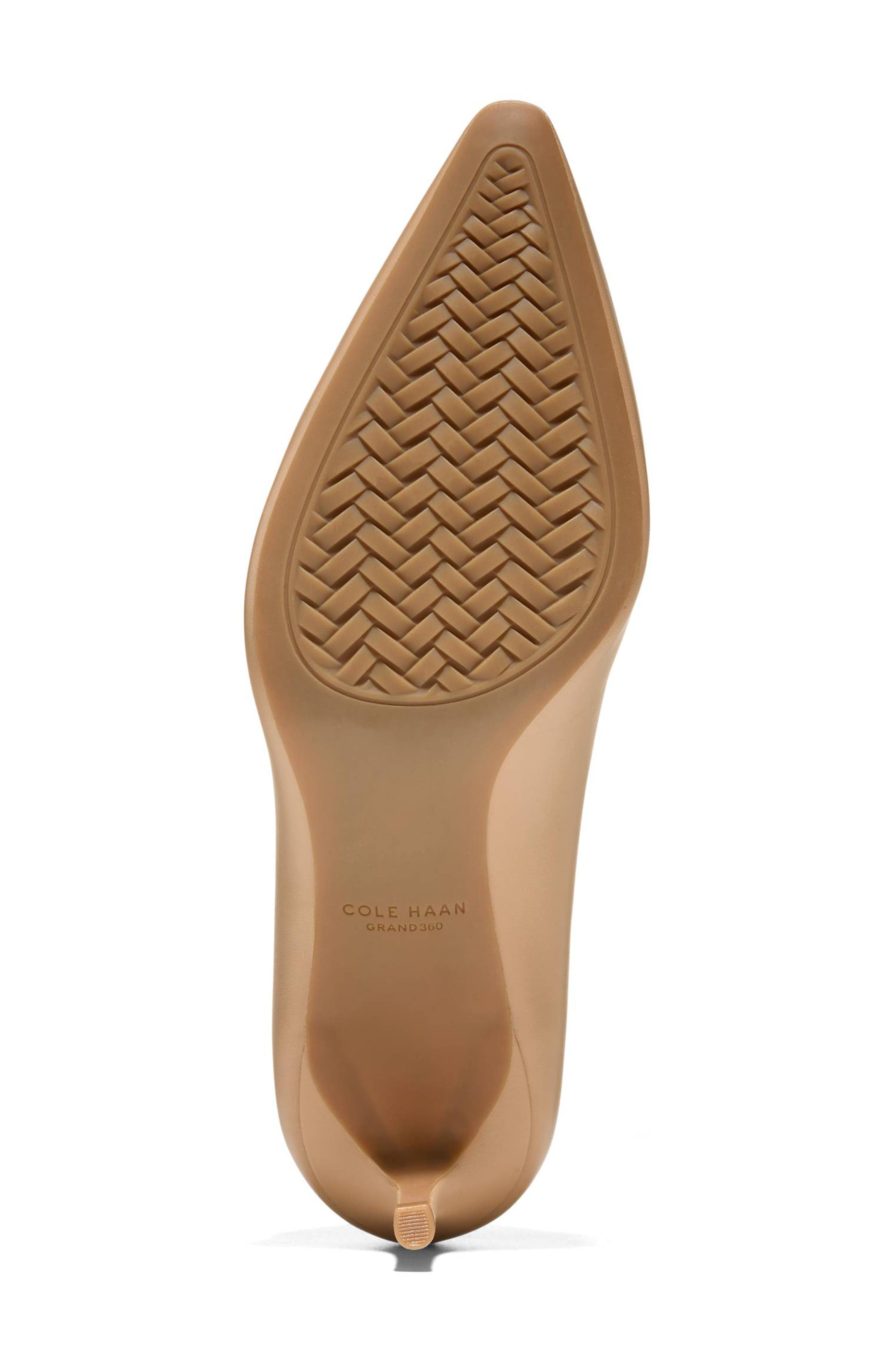 Cole Haan The Go-To Janey Pointed Toe Pump, Alternate, color, Tuscan Sand Leather