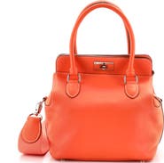 Pre-Owned Hermes Toolbox Bag Swift 20