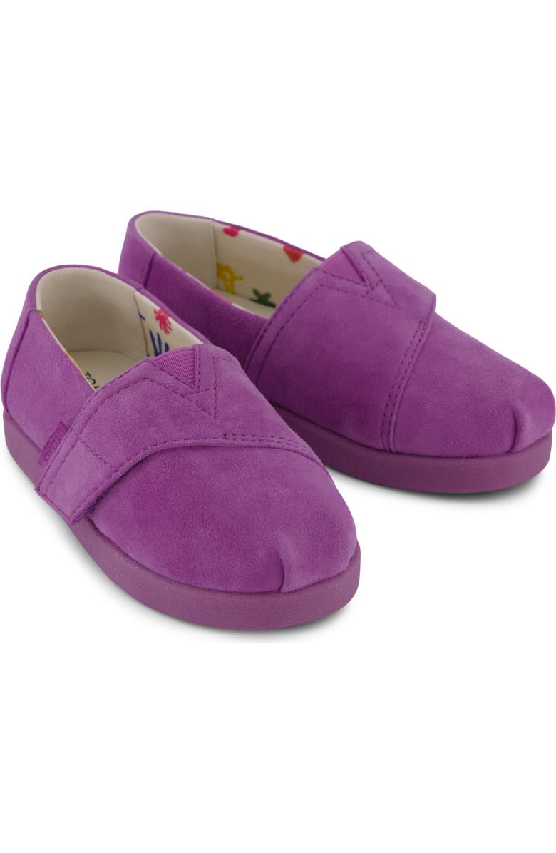 TOMS x Jamie Mizrahi Kids' Alp FWD Water Repellent Suede Slip-On Espadrille, Alternate, color,