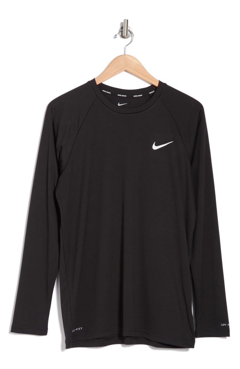 Nike Hydroguard Long Sleeve Swim T-Shirt, Alternate, color, 