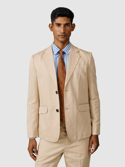 Pasmore Tailored Linen Blend Blazer