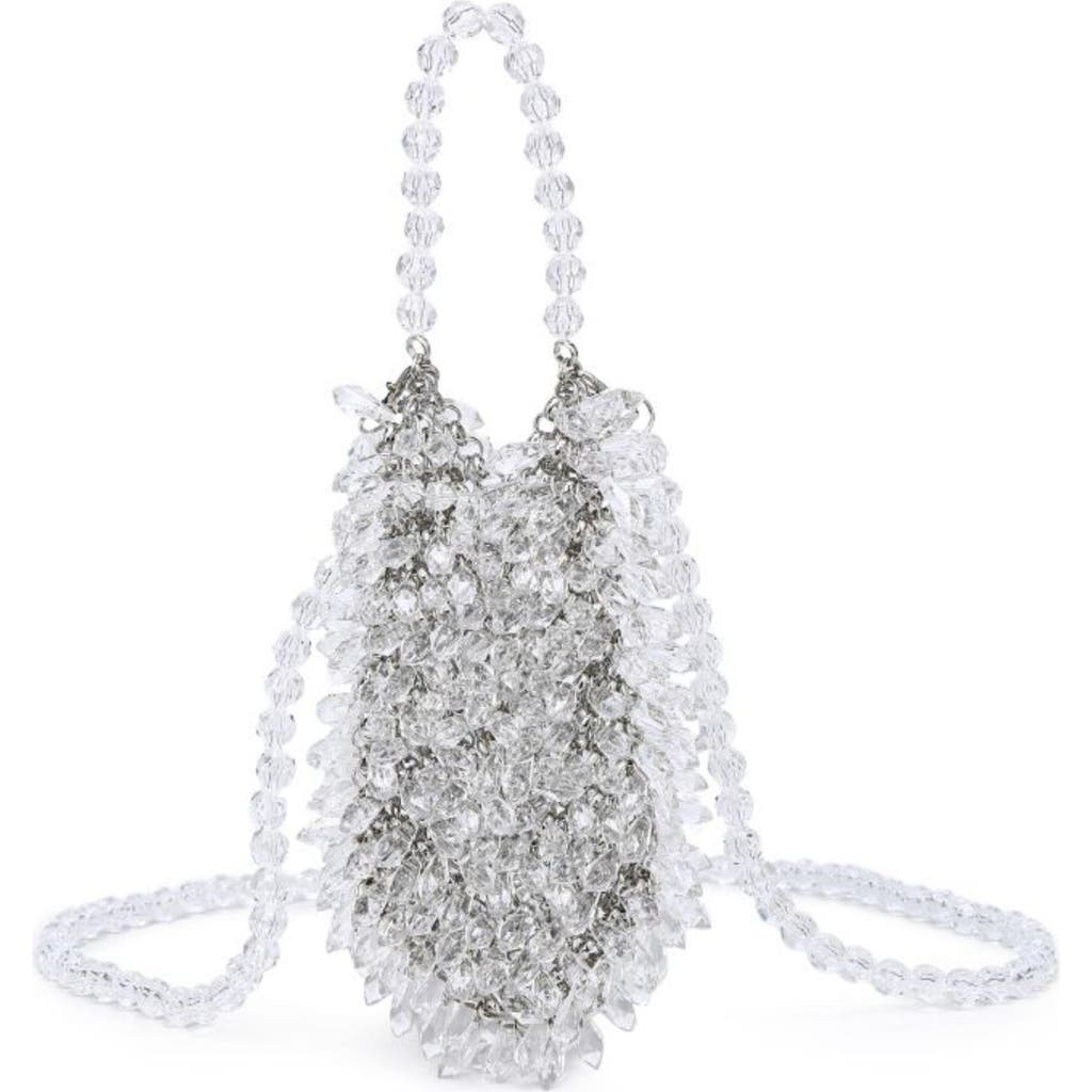 Moda Luxe Mariah Evening Bag In Silver