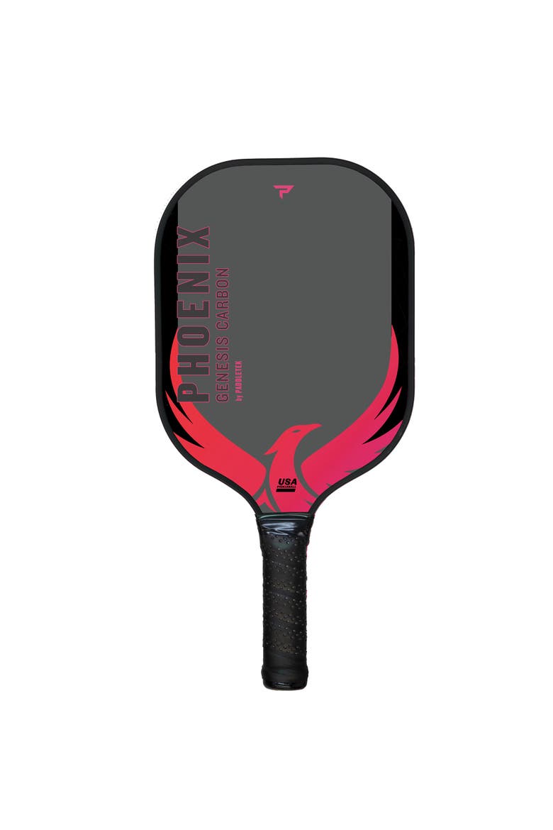 Phoenix Genesis Carbon Pickleball Paddle, Main, color, Wildfire Red