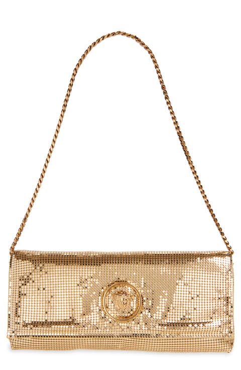長財布 VERSACE [Versace] SS25 Clutch 10162271A129751B00V Medusa '95 Clutch Black,Gold | VERSACE CA