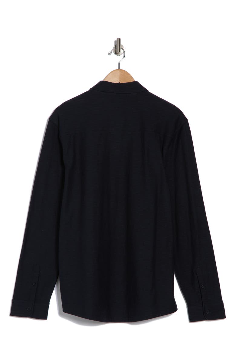 Vince Heavy Slub Button-Up Shirt, Alternate, color, Coastal