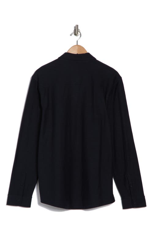 Vince Heavy Slub Button-up Shirt In Coastal