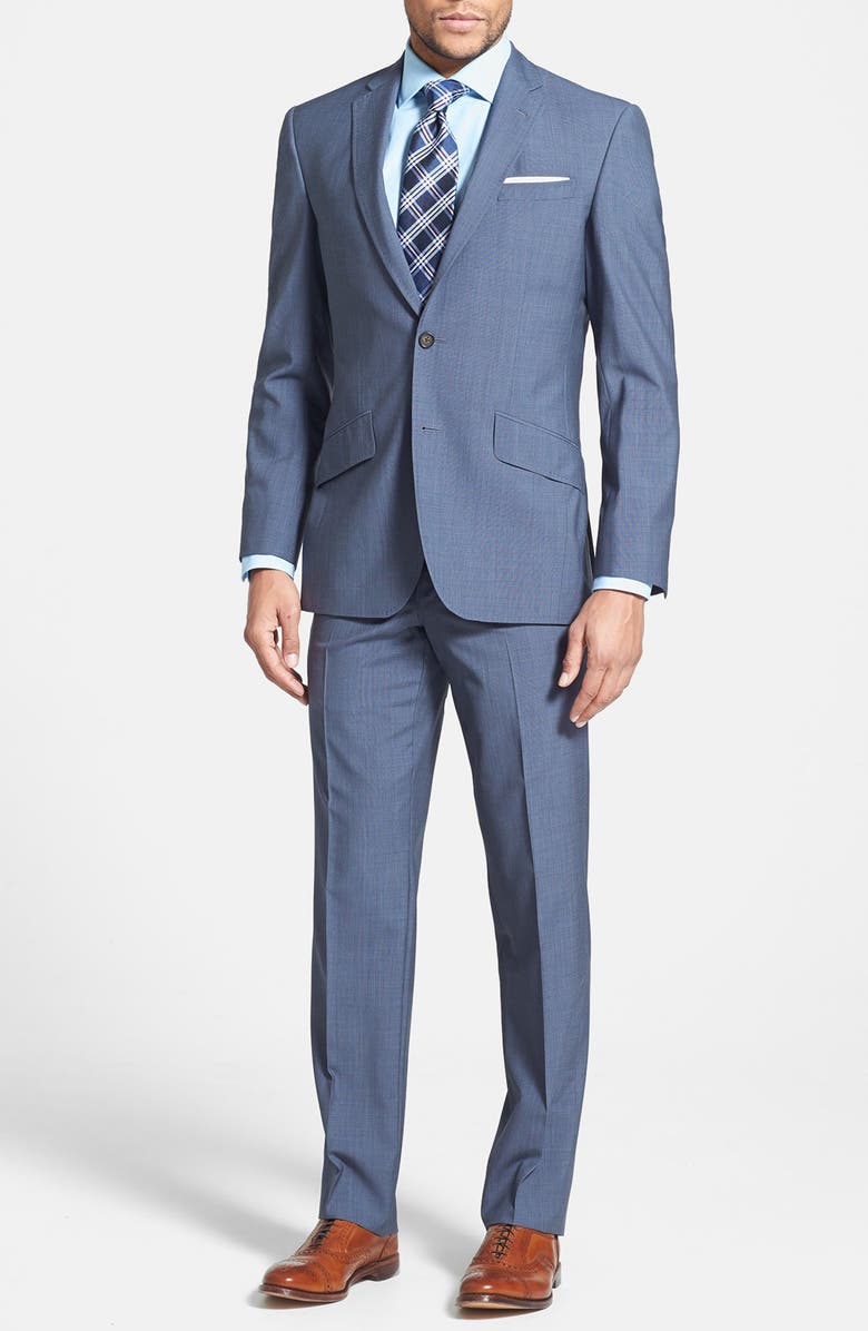 Ted Baker London 'Jones' Trim Fit Check Suit, Main, color,