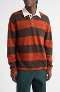 Bode Pine Stripe Wool Rugby Sweater
