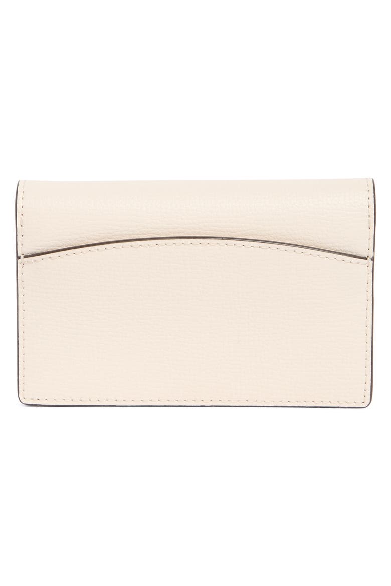 margaux small key ring wallet, Alternate, color, PARCHMENT