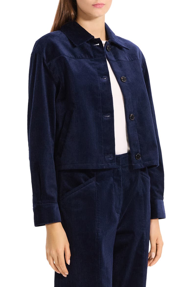 Jones Corduroy Shirt Jacket, Alternate, color, BLUE NAVY