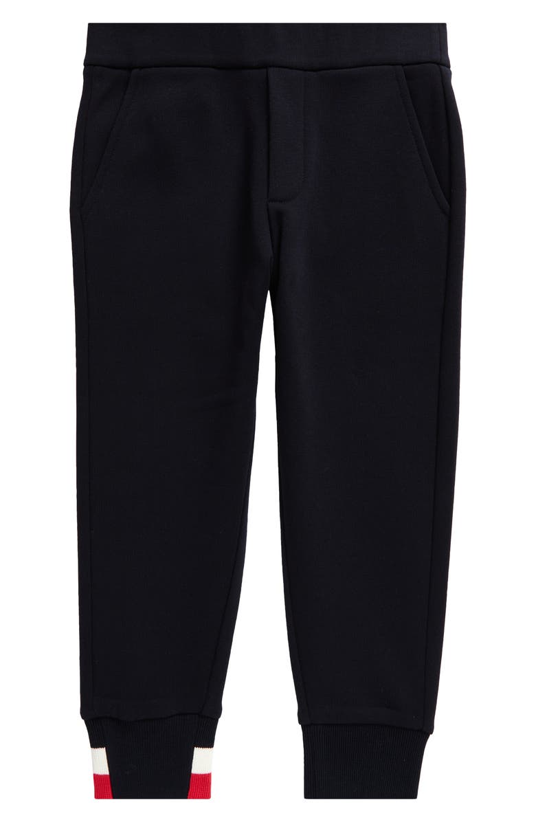 Moncler Kids' Stripe Cuff Sweatpants, Main, color, 