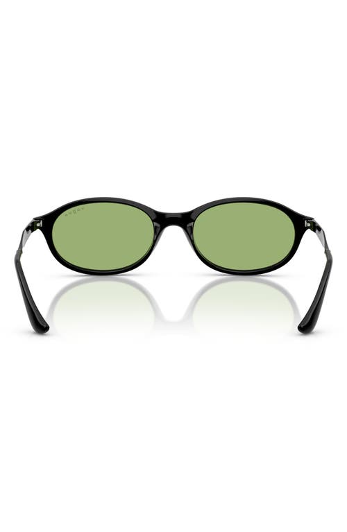Vogue Nylon Vo5625s Oval Sunglasses In Black