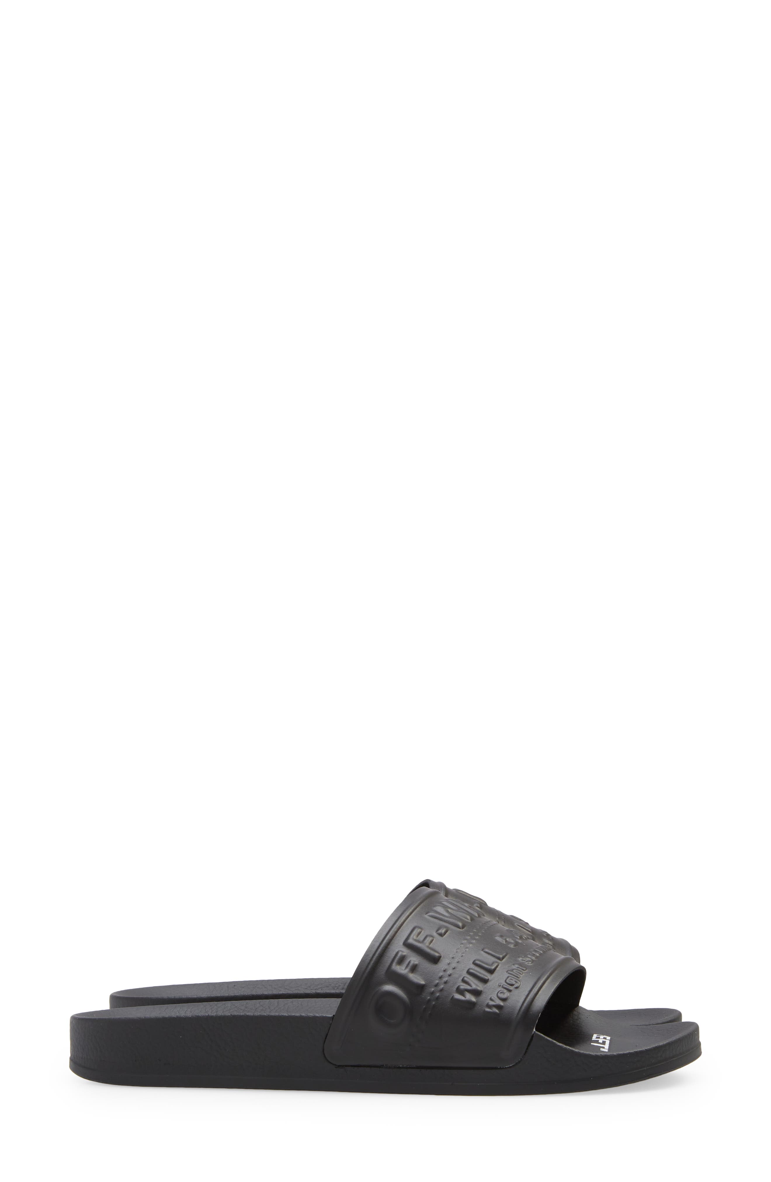 HF Slide Sandal, Alternate, color, BLACK