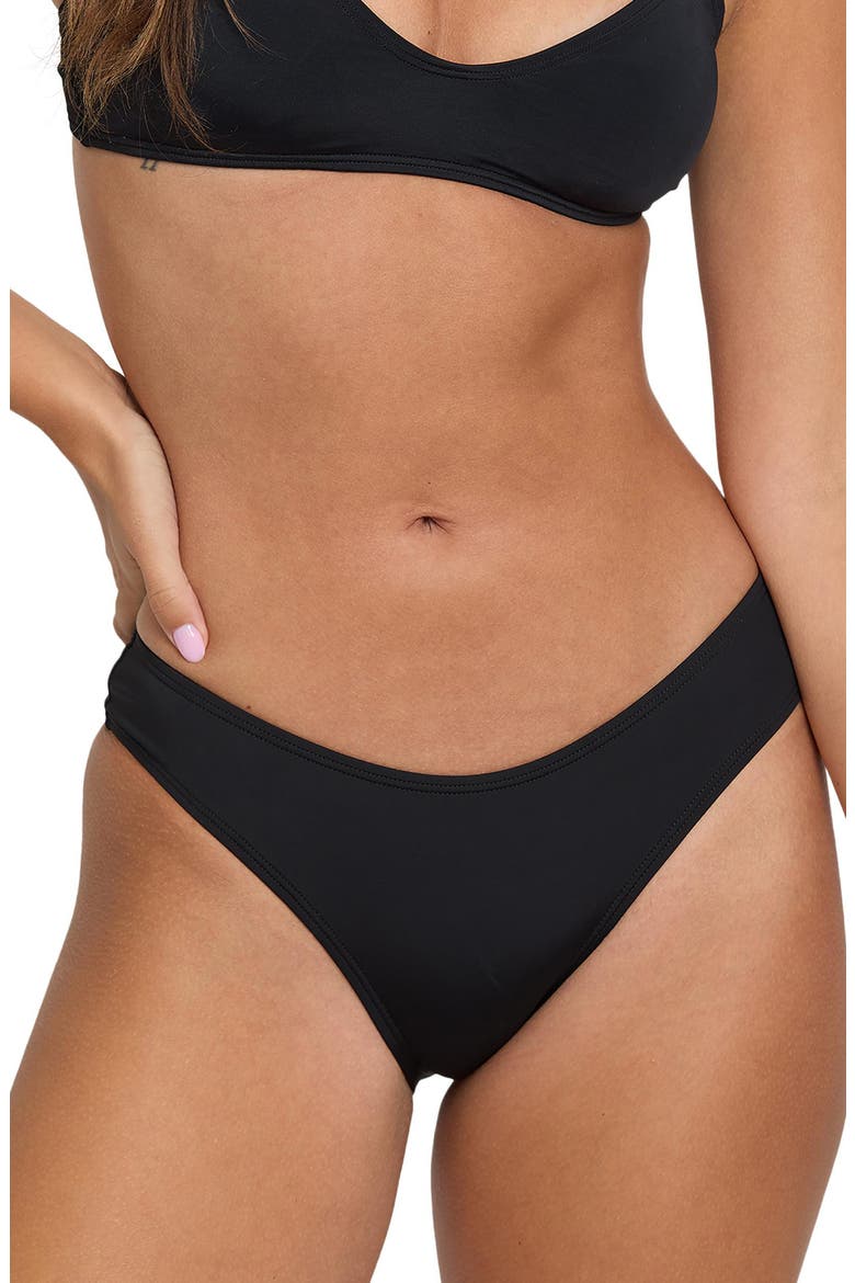 Sol Searcher Bondi Bikini Briefs, Alternate, color, BLACK PEBBLE