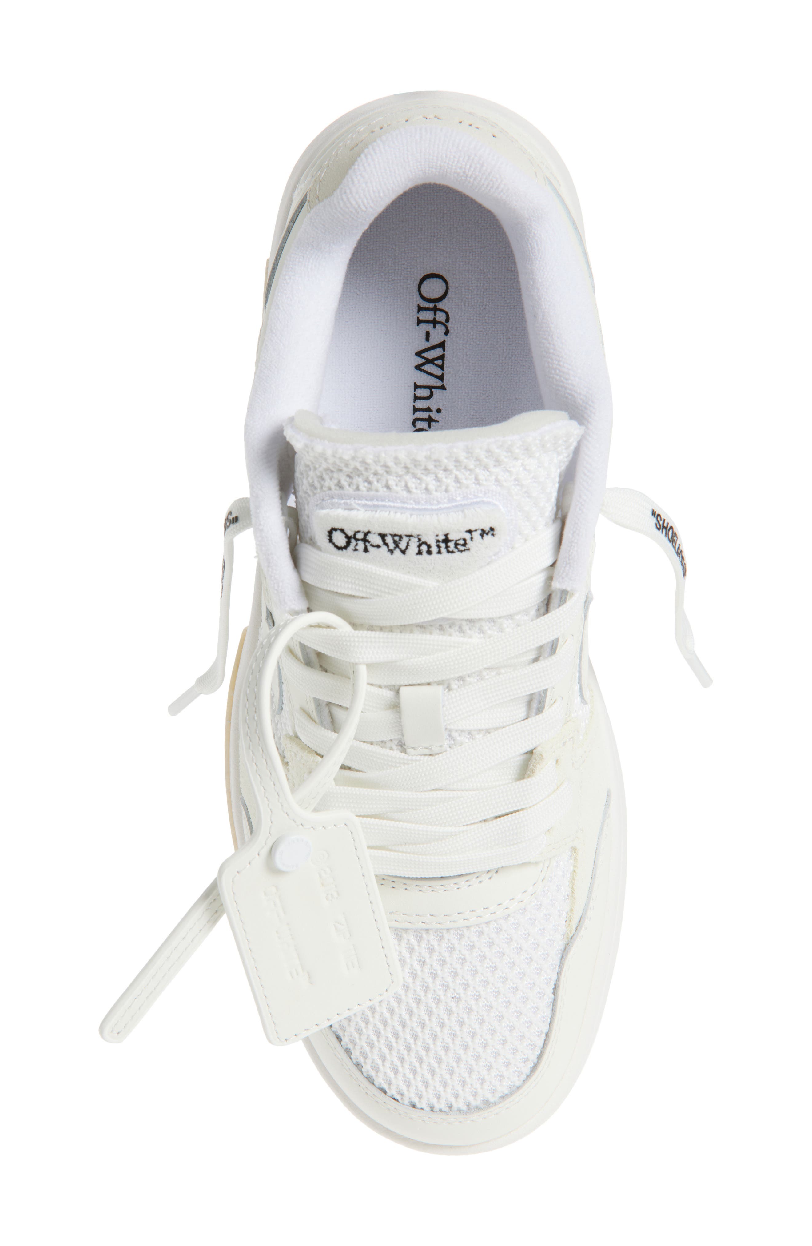 Off-White Slim Out of Office Sneaker, Alternate, color, White - White