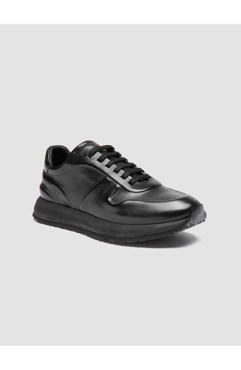 Officine Creative Perspective 001 Leather Oxford Sneakers, Alternate, color, Black