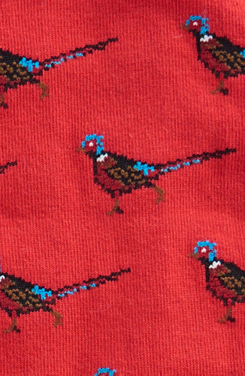 Barbour Mavin Pheasant Cotton Blend Crew Socks, Alternate, color,