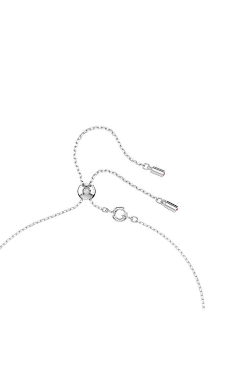 Shop Swarovski Attract Y-necklace In Pink