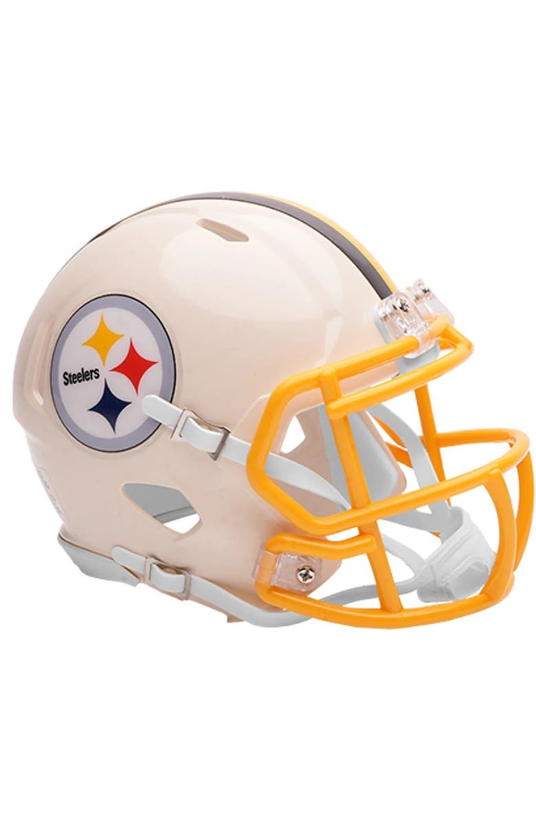 RIDDELL Pittsburgh Steelers Riddell Retro Collection NFL Mini Helmet, Main, color, Multi-Color