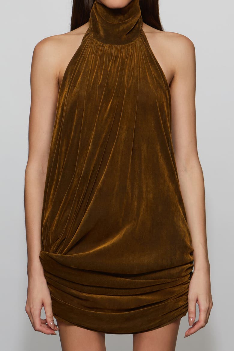 Maxwell Dress, Alternate, color, Burnt Ochre