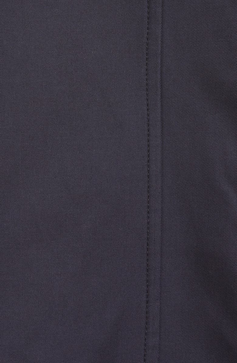 Max Mara Pernice Double Breasted Water Repellent Cotton Gabardine Cape, Alternate, color, Ultramarine