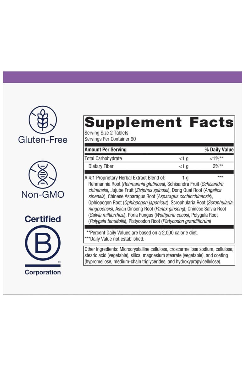Serenagen Herbal Stress Management Supplement 180 Tablets, Alternate, color, None
