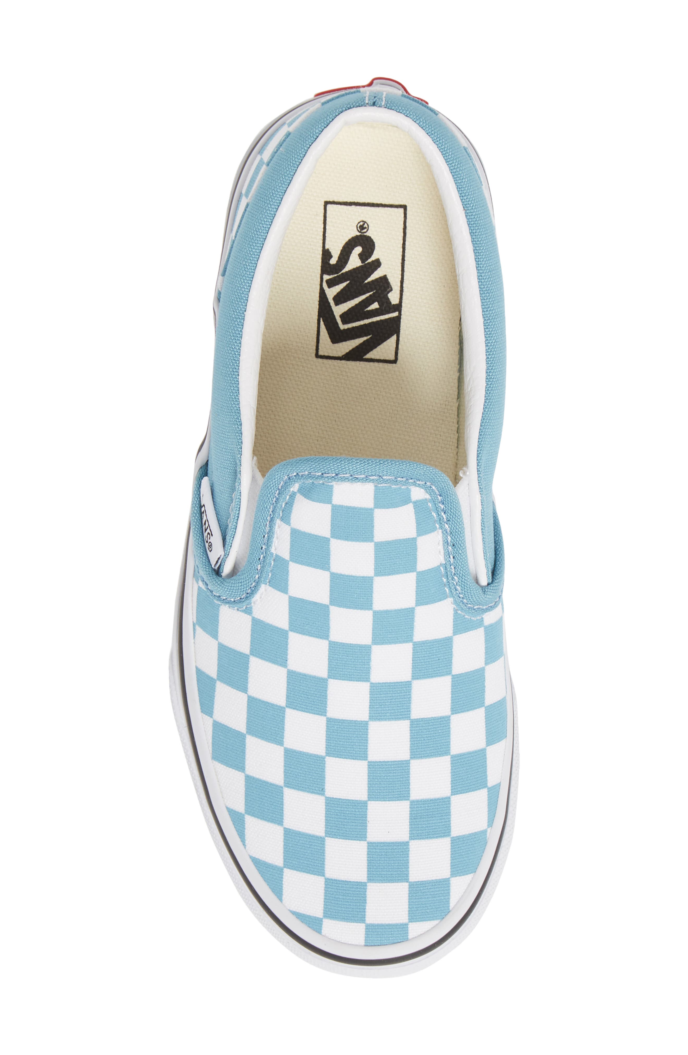 Classic Slip-On Sneaker, Alternate, color, DELPHINIUM BLUE/ TRUE WHITE