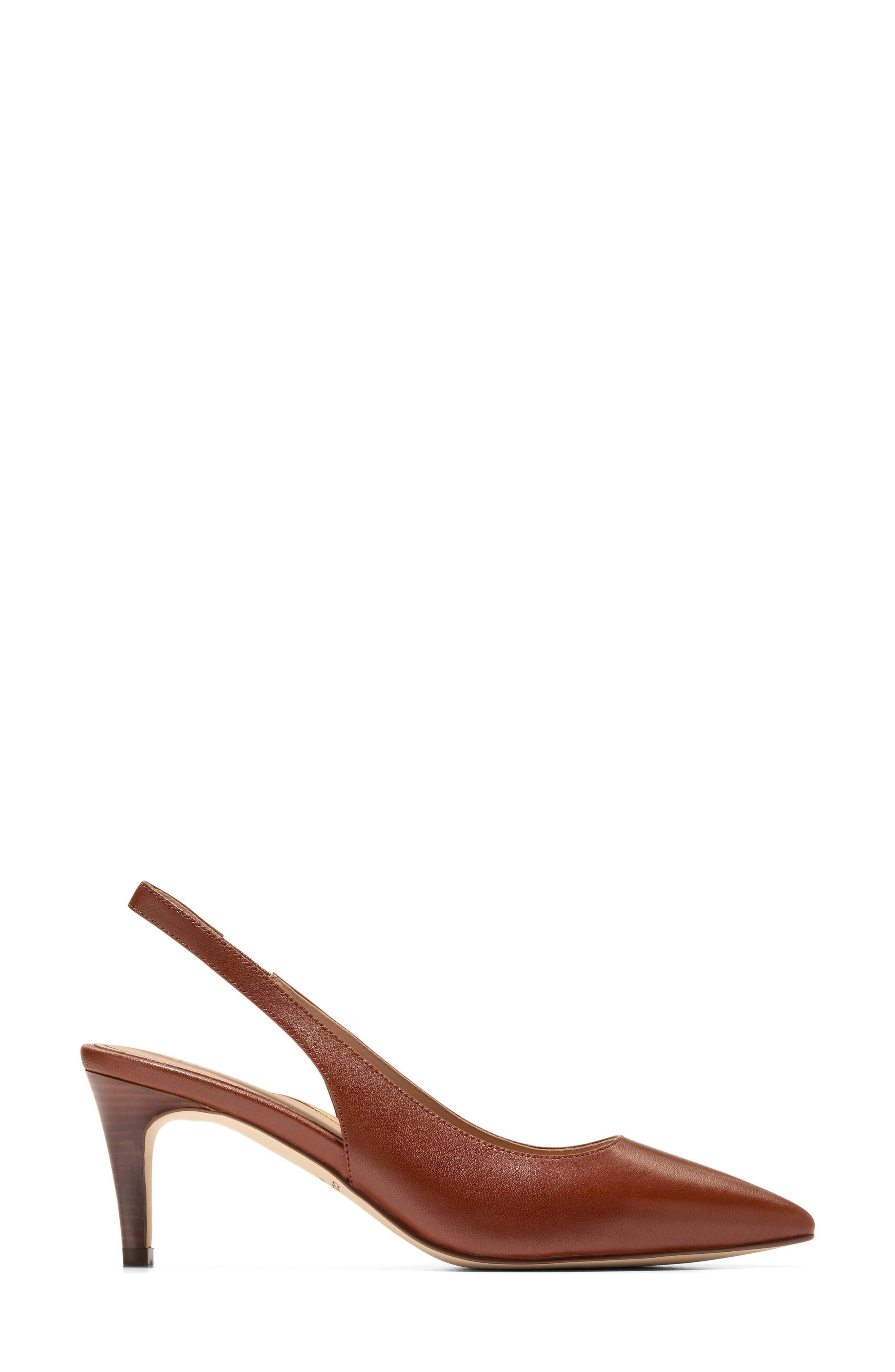 Cole Haan Vandam Slingback Pump, Alternate, color, Ch Dk Cuoio Ltr