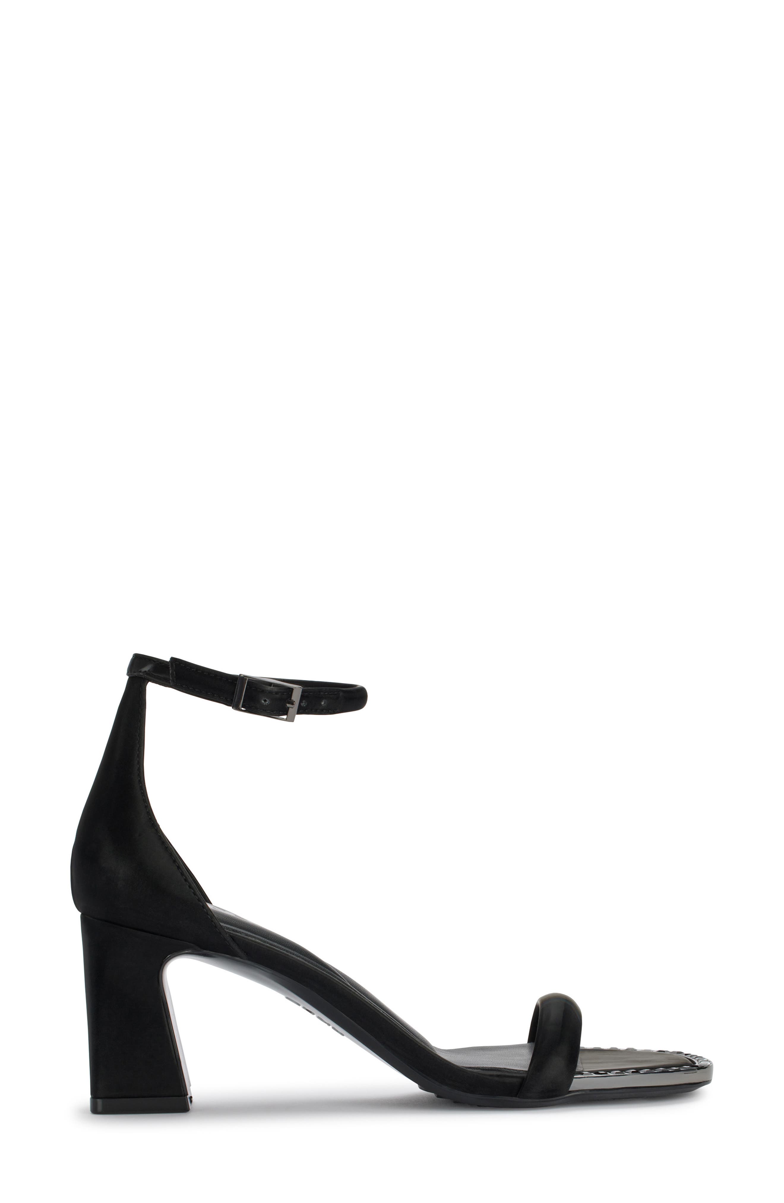 DKNY Wenda Ankle Strap Sandal, Alternate, color, Black