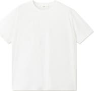 MANGO Floral Embroidered Cotton T-Shirt