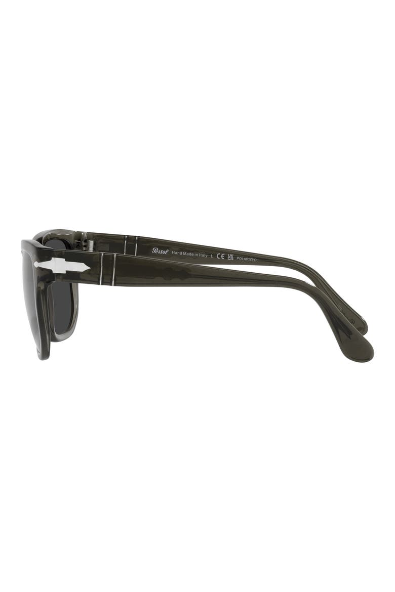 55mm Polarized Square Sunglasses, Alternate, color, GREY