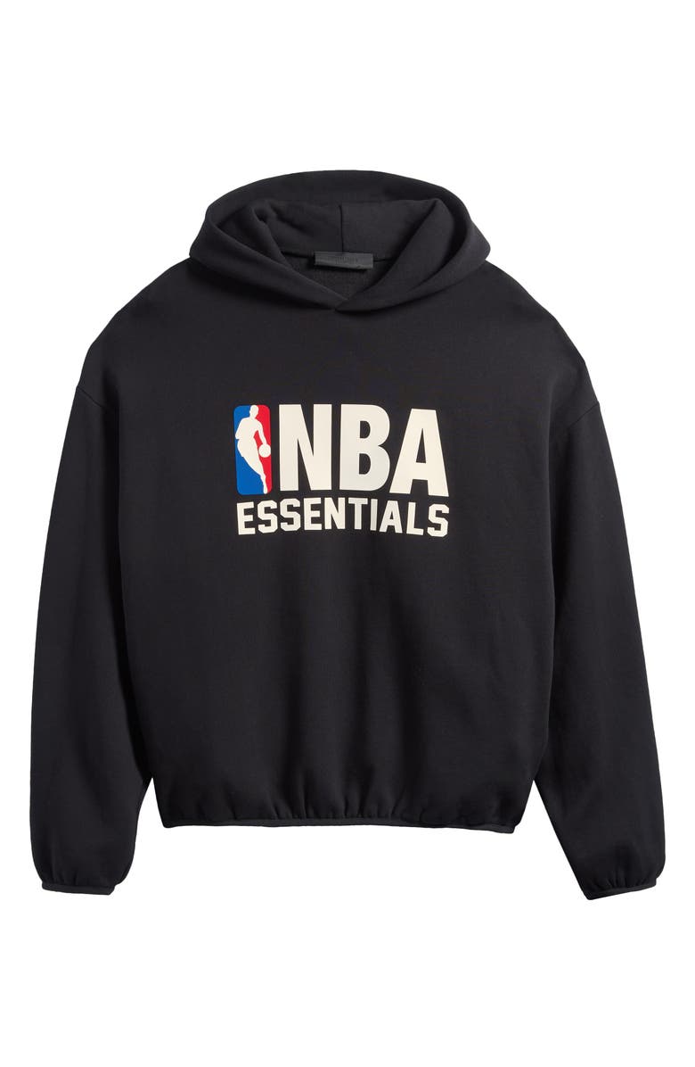Fear of God Essentials x NBA Graphic Hoodie, Alternate, color, 