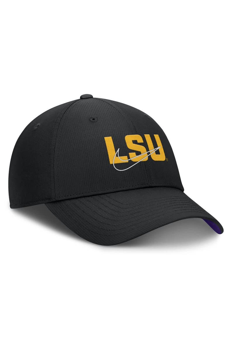 Nike Men's Nike Black LSU Tigers Club Prep Performance Adjustable Hat, Alternate, color, Black