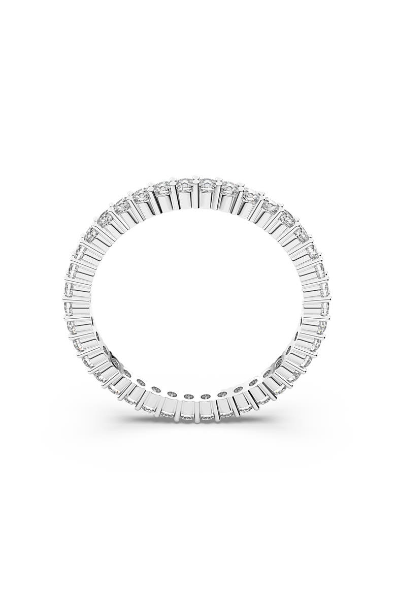 Swarovski Matrix Band Ring, Alternate, color, White/ Silver