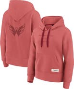 FANATICS Women's Fanatics Red Washington Capitals Elements Future Ground Subtle Tonal Pullover Hoodie