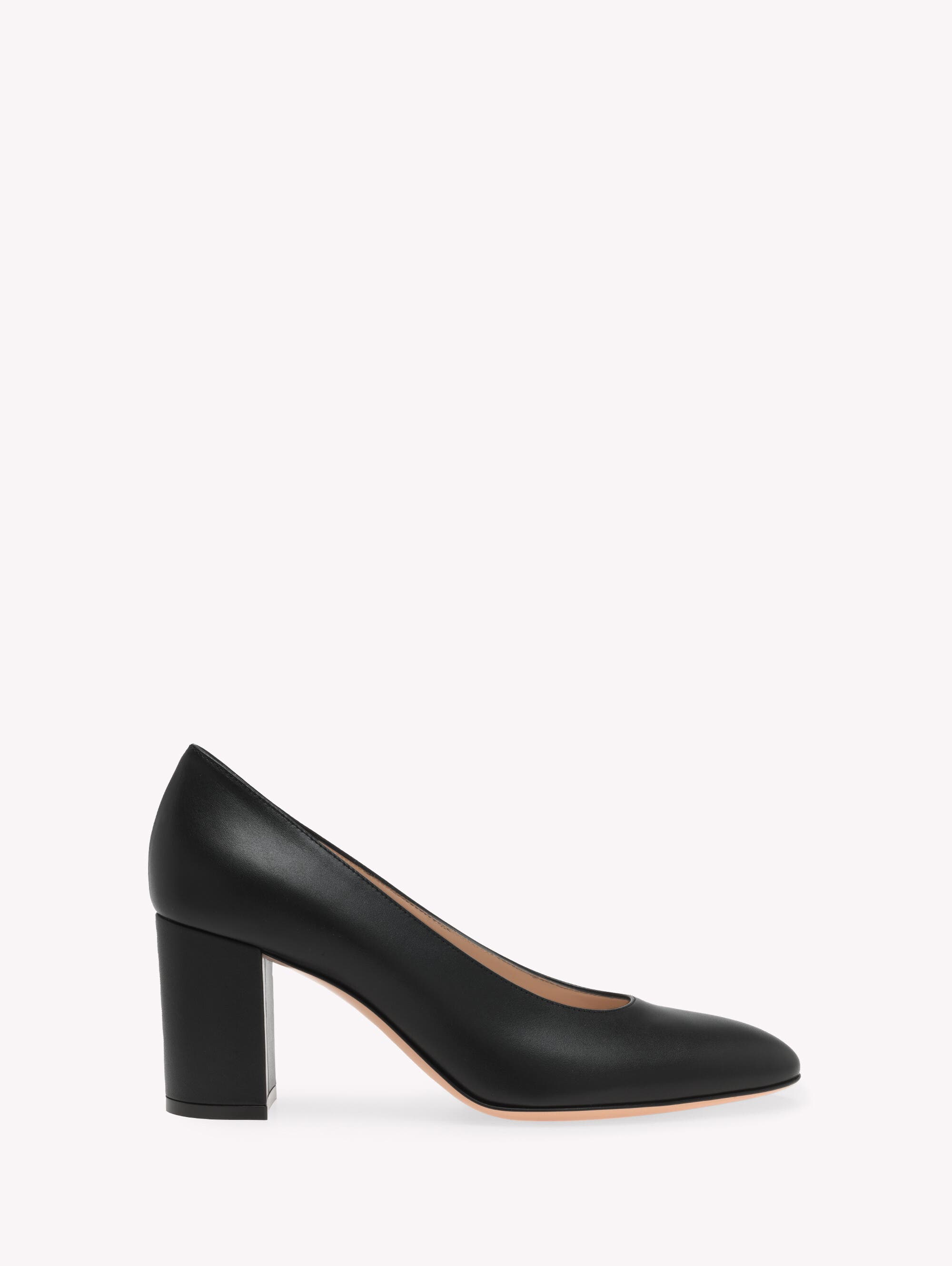 Gianvito Rossi Ryan Pump, Main, color, Black Leather
