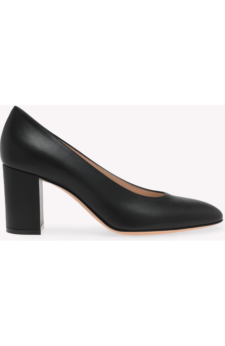 Gianvito Rossi Ryan Pump, Main, color, Black Leather