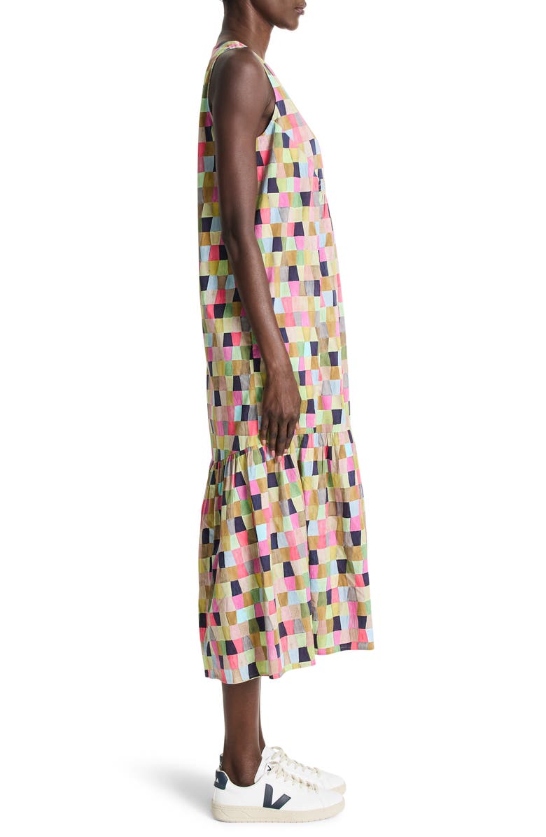 NIC+ZOE Cece Colorfield Sleeveless Stretch Cotton Dress, Alternate, color, 