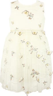 Popatu Kids' Butterfly Tulle Dress