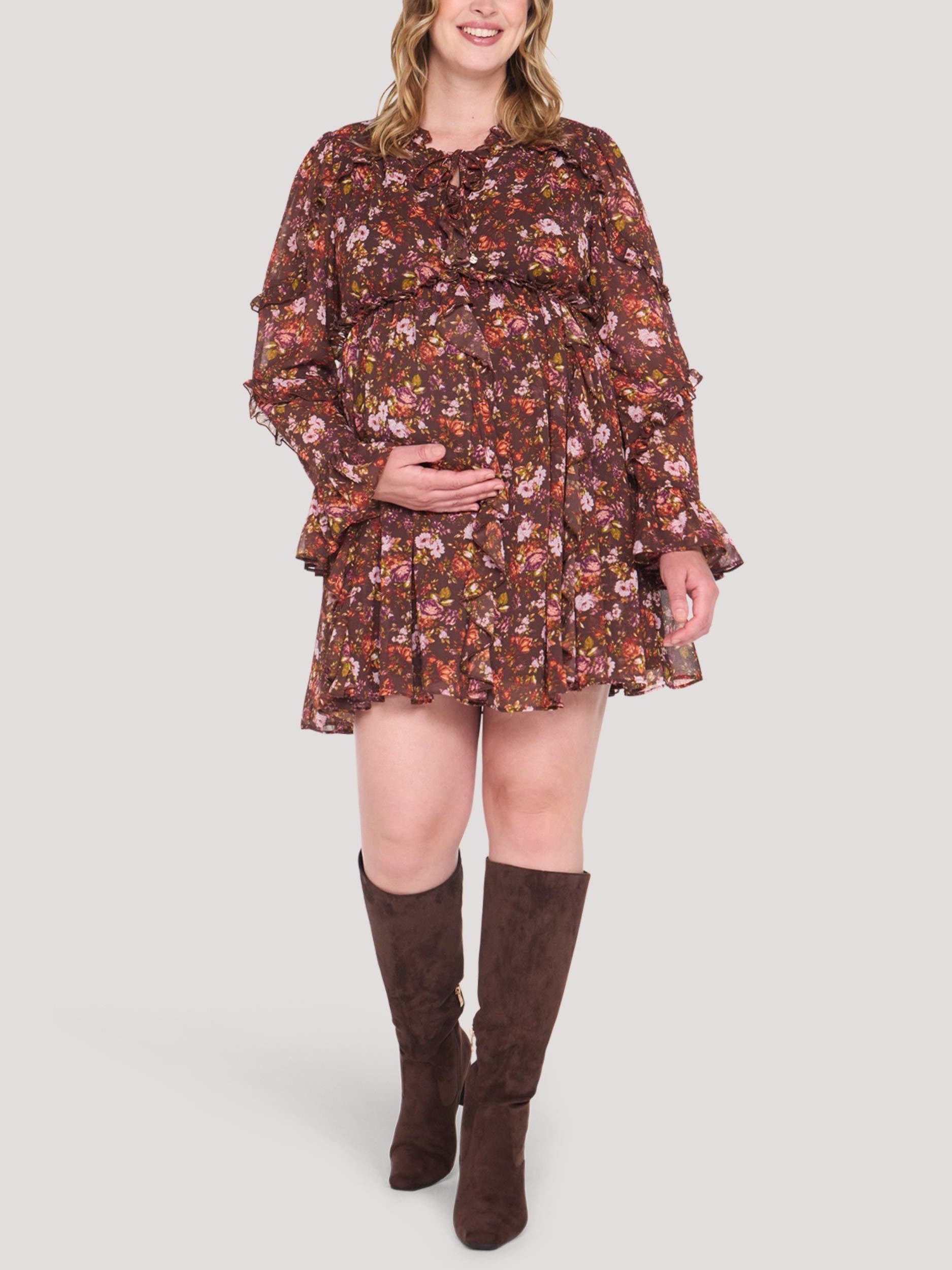 selected Brown Floral