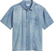 Obey Owens Short Sleeve Denim Shirt