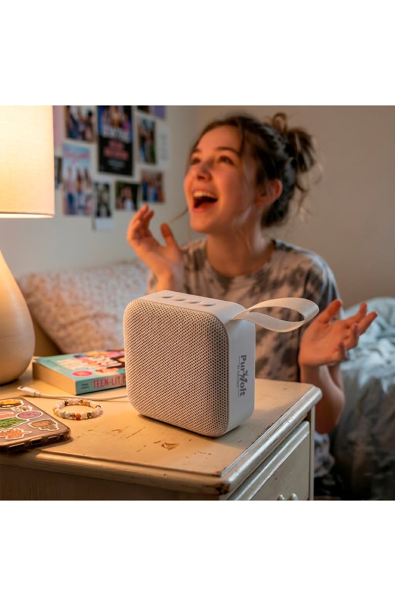 PURSONIC Wireless Speaker - Portable Bluetooth Sound System, Alternate, color, White