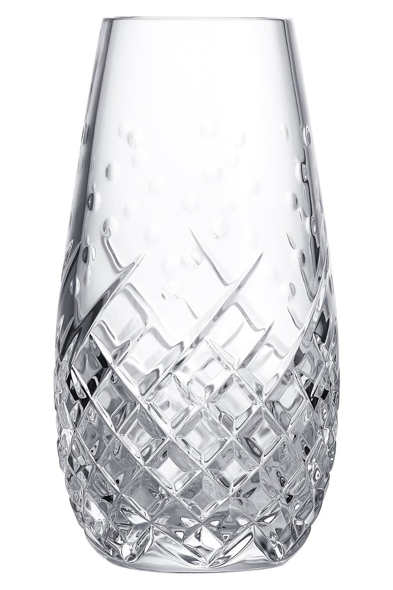 Celebrations Crystal Bud Vase, Main, color, NO COLOR