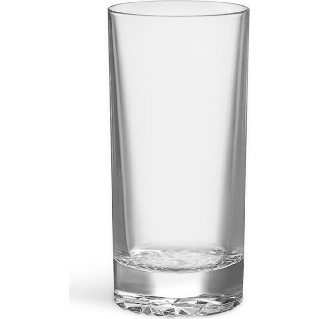 Orrefors Carat Set Of 4 Crystal Highball Glasses In Clear