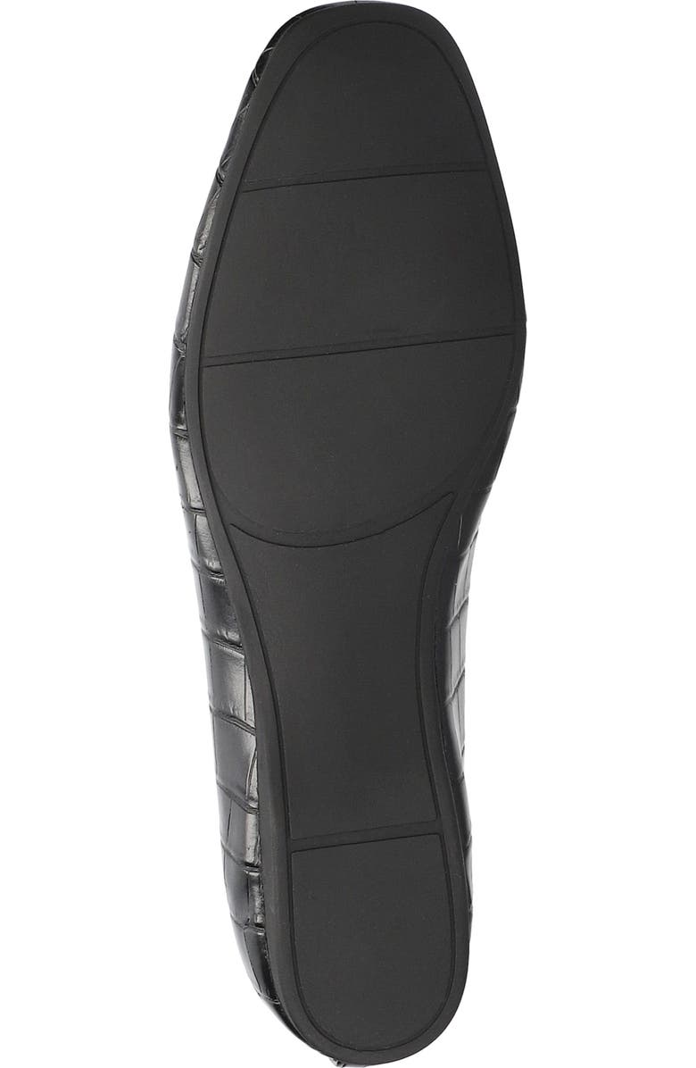 EASY STREET Amber Loafer, Alternate, color, Black Croco