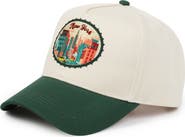 David & Young New York Embroidered Patch Cotton Baseball Cap