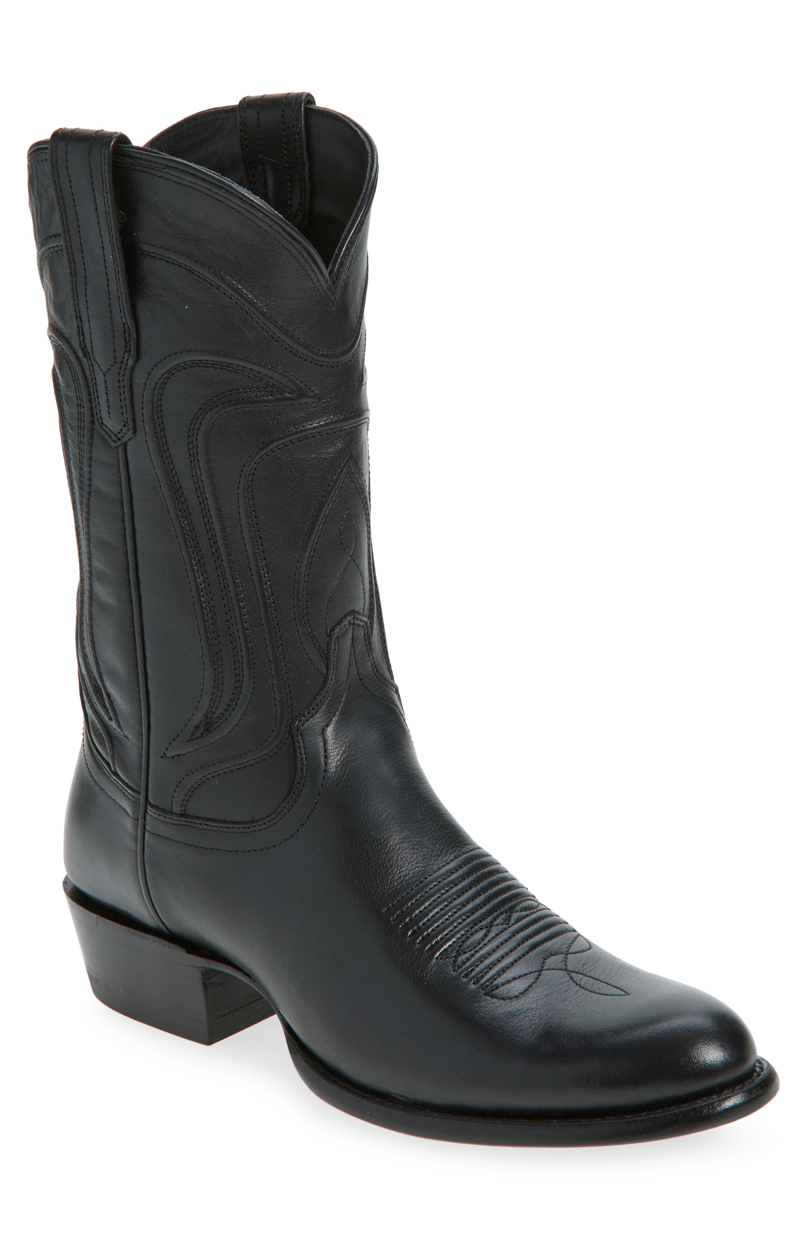 Tecovas The Cartwright Western Boot, Main, color, Midnight
